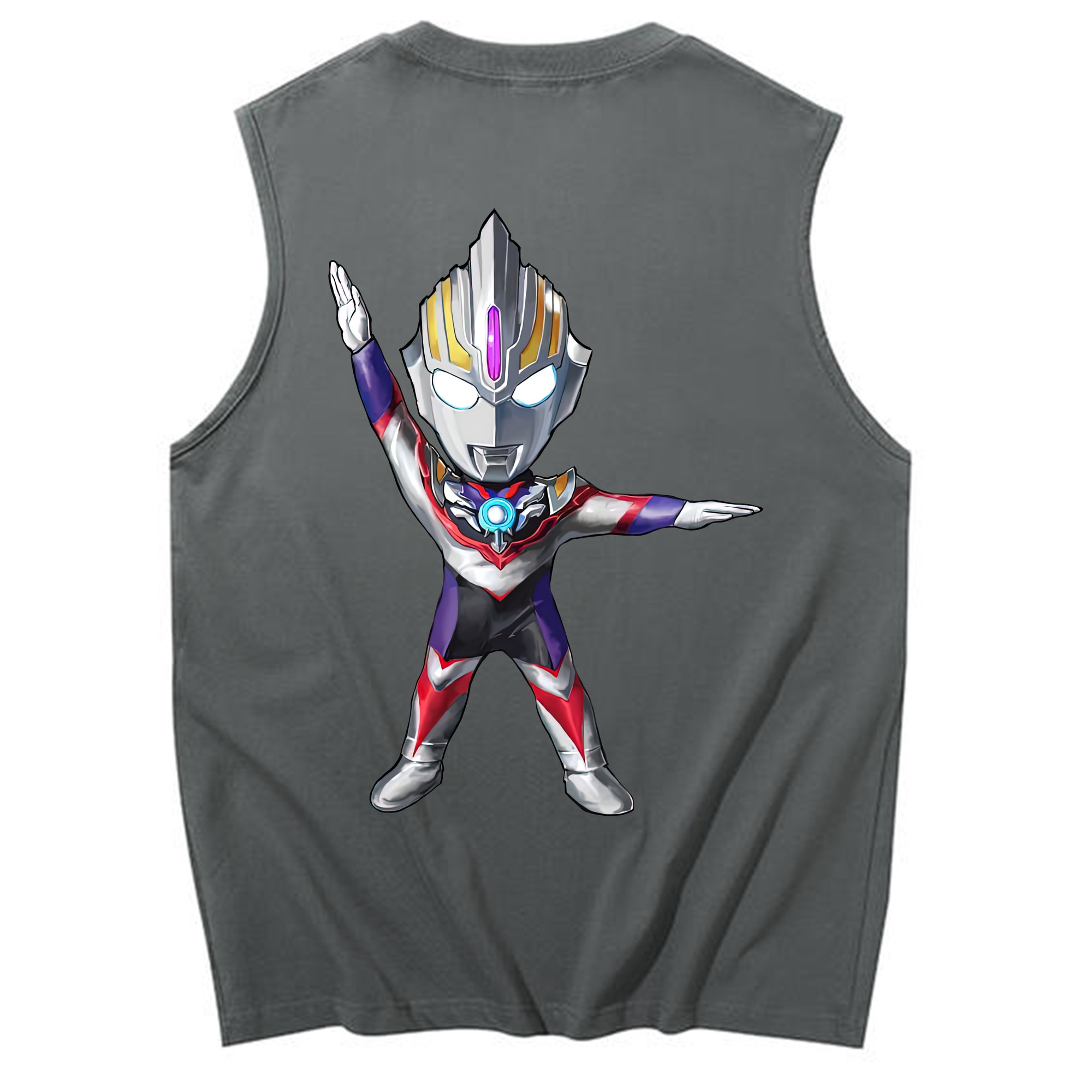（画像用） ウルトラマン Ultraman コットン100％タンクトップ（背面プリント）